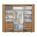 Ver imagem 6 de G. Roupa Mozzate 02 Pts. Deslizantes Nature/preto - Henn