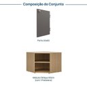 Ver imagem 3 de Armário de Canto 60cm Módulo Frame CabeCasa MadeiraOriginals