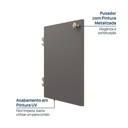 Armário de Canto 60cm Módulo Frame CabeCasa MadeiraMadeira - 7