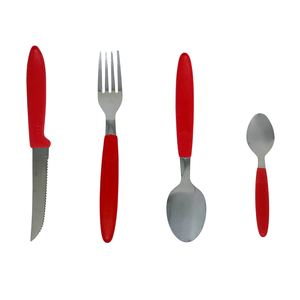 Cj Talheres 25 Pçs - Vermelho