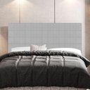 Ver imagem 4 de Cabeceira Cama Box Casal Queen Size 160cm Sintético Branco