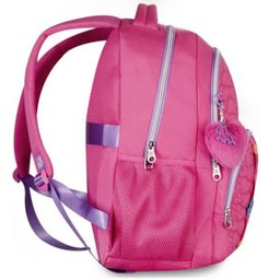 Mochila Escolar de Costas Rebecca Bonbon Soft Matelassê Rosa Re24536 - 2