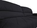 Ver mais imagens de Sofá Leon 2,00m com Molas Retrátil Reclinável Velosuede - Netsofas - Preto