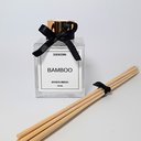 Ver imagem 3 de Difusor de Ambiente Classic Frasco de Vidro com Varetas de Madeira 100ml Aroma Premium: Bamboo