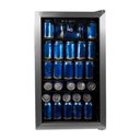 Ver imagem 4 de Cervejeira Expositor Vertical Hq Vidro Duplo 100 Litros Inox Hq-100cevpv 110v