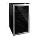 Ver imagem 1 de Cervejeira Expositor Vertical Hq Vidro Duplo 100 Litros Inox Hq-100cevpv 110v