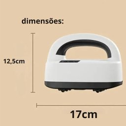 Massageador Corpo Aquecimento Vibraçao Alivia Dor Tensao Muscular Massagem Relaxante Costas Ombro Pe - 2