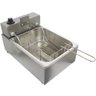 Fritadeira Elétrica com Óleo 5 Litros 1 Cuba Industrial Inox 110v Irmãos Ribeiro Frb1c5-127v Frb1c5- - 1