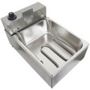 Ver imagem 5 de Fritadeira Elétrica com Óleo 5 Litros 1 Cuba Industrial Inox 110v Irmãos Ribeiro Frb1c5-127v Frb1c5-
