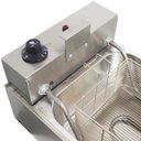 Ver imagem 4 de Fritadeira Elétrica com Óleo 5 Litros 1 Cuba Industrial Inox 110v Irmãos Ribeiro Frb1c5-127v Frb1c5-
