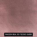 Ver imagem 5 de Poltrona para Sala Pé Metal Dourado Kit 2 Ana Suede Rosê - Ibiza