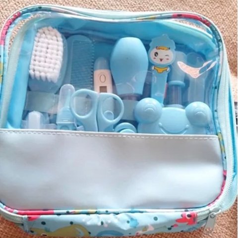 Kit 13 Higiene Cuidado Bebê Recém Nascido Essencial 13 Peças Cuidados com o Bebê Recém Recém