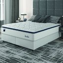 Ver imagem 3 de Cama Box Casal King Colchão Molas Ensacadas com Pillow Sevilha Hellen