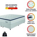 Ver imagem 6 de Cama Box Casal King Colchão Molas Ensacadas com Pillow Sevilha Hellen