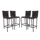 Ver imagem 1 de Conjunto de 4 Banquetas Alta Diplomata de Fibra Sintética