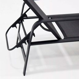 Cadeira Ajustável para Área Gourmet Telma em Alumínio Preto - 2