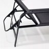 Cadeira Ajustável para Área Gourmet Telma em Alumínio Preto - 2