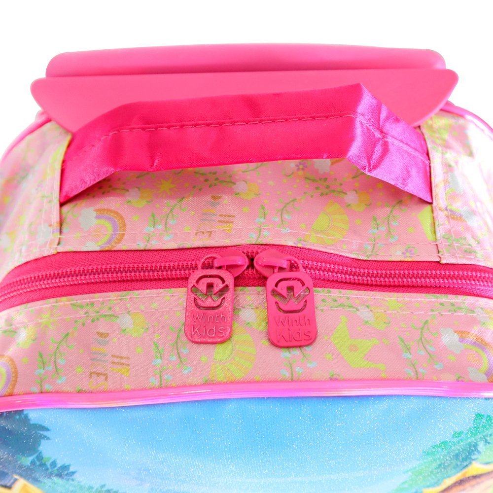 Kit Mochila Infantil Escolar Princesas 3 Peças Diversão - 5