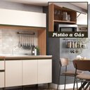 Ver imagem 6 de Cozinha Compacta Vitória New 6 Portas 1 Gaveta Freijó/Off White - J Carvalho