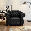 Ver imagem 1 de Poltrona Merlô Chest Courano:Preto