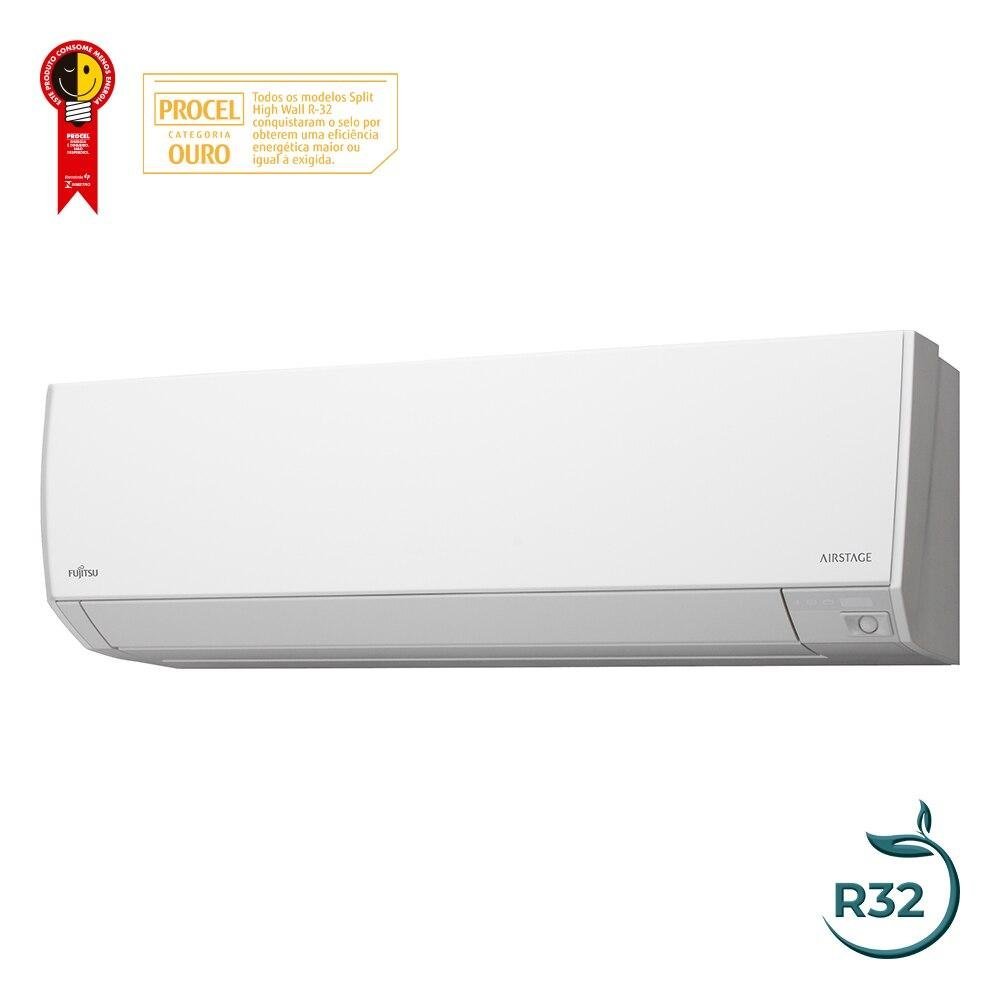 Ar-condicionado Split Inverter 9000 Btus Fujitsu Airstage com Sensor High Wall Quente e Frio - 4