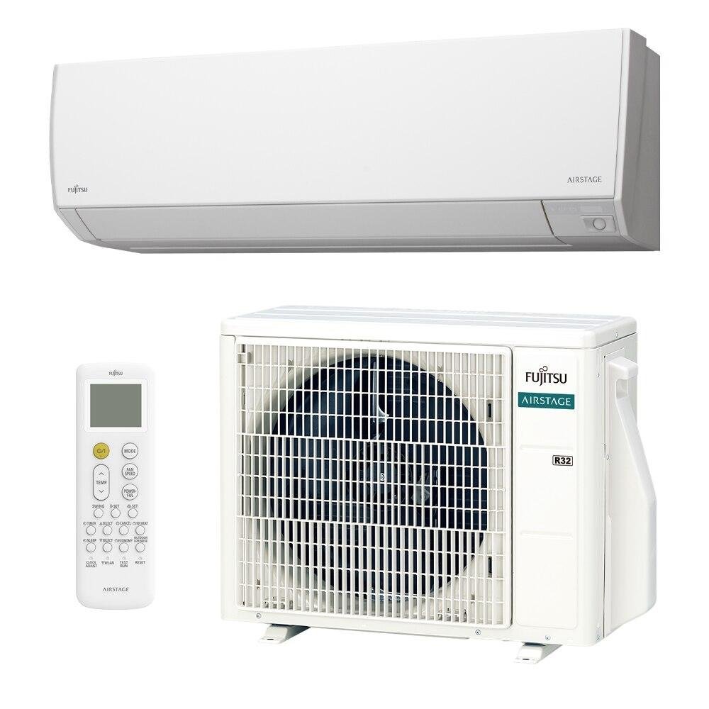 Ar-condicionado Split Inverter 9000 Btus Fujitsu Airstage com Sensor High Wall Quente e Frio