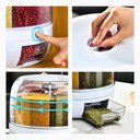 Ver imagem 4 de Dispensador de Alimentos e Grãos Giratório com 6 Divisões