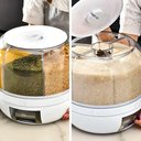 Ver imagem 6 de Dispensador de Alimentos e Grãos Giratório com 6 Divisões
