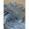 Pingente para Cortina com Strass Luxo Cinza - 2