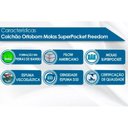 Ver imagem 2 de Colchão Casal Ortobom Espuma Visco Molas Ensacadas SuperPocket Freedom OrtoPillow (138x188x32) - 