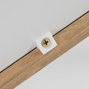 Ver imagem 4 de Mesa de Cabeceira Ivvie 2 Gavetas 100% MDF 2 Gavetas Tauari/Dourado - Telinha Rattan
