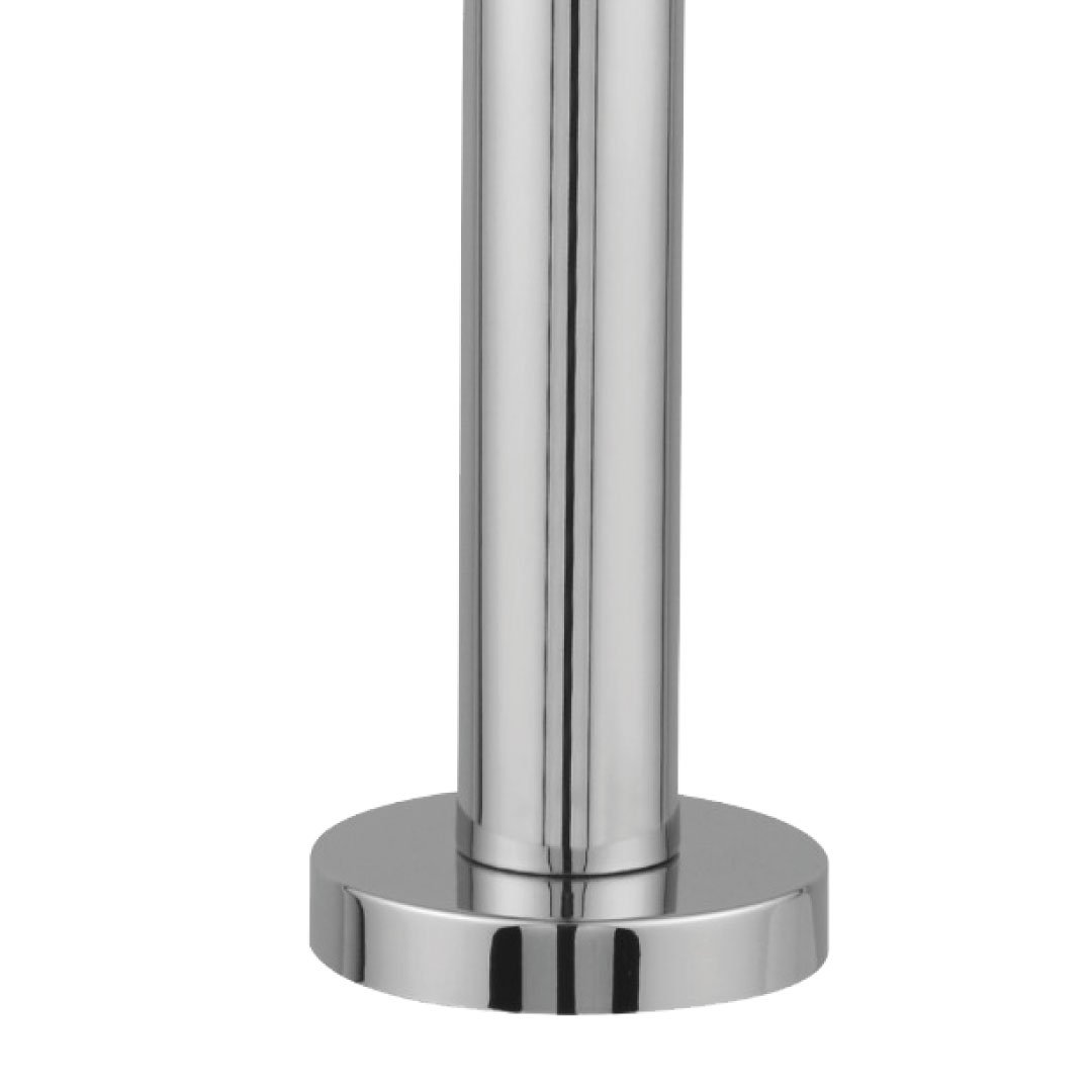 Torneira Banheiro Lavatório Metal Leão Metais 22cm Bica Alta c/ Kit Instalação Torneira Para Banheir - 5