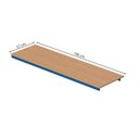 Ver imagem 3 de Tampo em MDF BP para Escrivaninha Teko Casatema MadeiraOriginals Marrom/Azul/Álamo