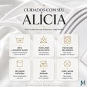 Ver imagem 7 de Jogo Cama Queen Alícia 400 Fios Bordado Inglês Super Macio:Branco