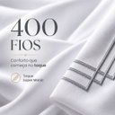 Ver imagem 3 de Jogo Cama Queen Alícia 400 Fios Bordado Inglês Super Macio:Branco