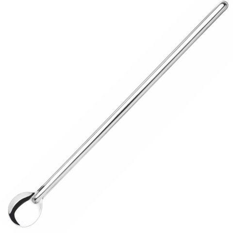 Colher Bailarina Inox para Drinks Gin Coquetel Suco Longa Barman 30cm Mexer Simonaggio