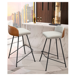 Kit 2 Banqueta Nobre Alta Balcão Cozinha Luxo Área Gourmet - 2