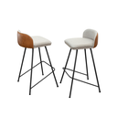 Ver imagem 3 de Kit 2 Banqueta Nobre Alta Balcão Cozinha Luxo Área Gourmet