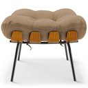 Ver imagem 2 de Kit 2 Puff's Decorativos Costela L02 Linho Bege Escuro - Lyam Decor