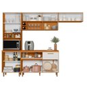 Ver imagem 4 de Cozinha com Balcão e Tampo 04 Peças 07 Portas Sicilia Poliman