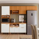 Ver imagem 1 de Cozinha com Balcão e Tampo 04 Peças 07 Portas Sicilia Poliman