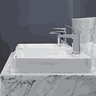 Cuba para Banheiro Kohler Vox Retangular de Sobrepor Retangular 58x46cm com Furo Branca 2660br-1-0 B - 2