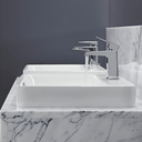 Ver imagem 2 de Cuba para Banheiro Kohler Vox Retangular de Sobrepor Retangular 58x46cm com Furo Branca 2660br-1-0 B