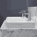 Ver imagem 2 de Cuba para Banheiro Kohler Vox Retangular de Sobrepor Retangular 58x46cm com Furo Branca 2660br-1-0 B