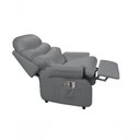 Ver imagem 4 de Poltrona Reclinável Barão Papai Mamãe com Assento de Elevação Corano Cinza Cinza 312