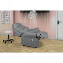 Ver imagem 1 de Poltrona Reclinável Barão Papai Mamãe com Assento de Elevação Corano Cinza Cinza 312