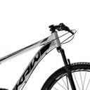 Ver imagem 3 de Bicicleta Aro 29 Krw Alumínio 21 Vel Freio a Disco Suspensão Dianteira S3 15.5 Prata-preto