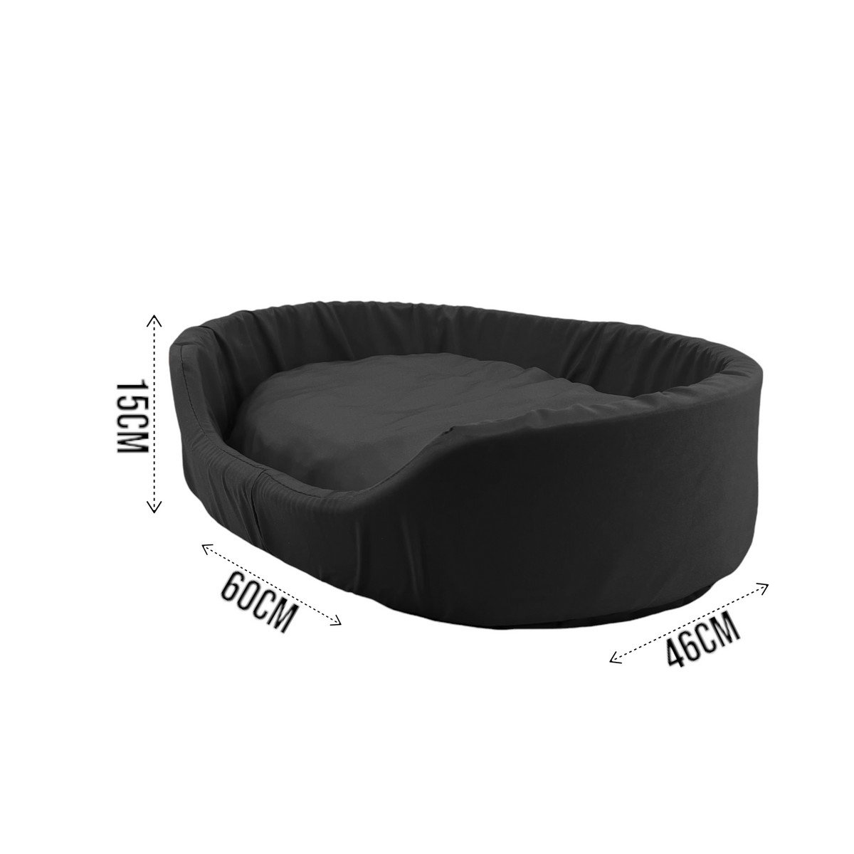 Cama Europa Fit Raça Grande para Cachorro Gato e Coelho Pet - 2