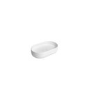 Ver imagem 2 de Cuba de Apoio Oval Branco Slim 500mm - Deca Deca Loucas