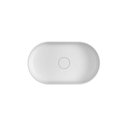 Ver imagem 1 de Cuba de Apoio Oval Branco Slim 500mm - Deca Deca Loucas